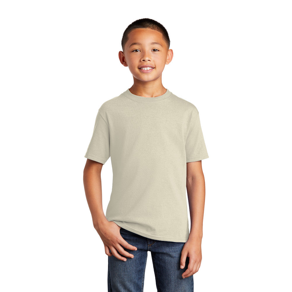 Port & Company Youth Core Cotton Tee Decorated