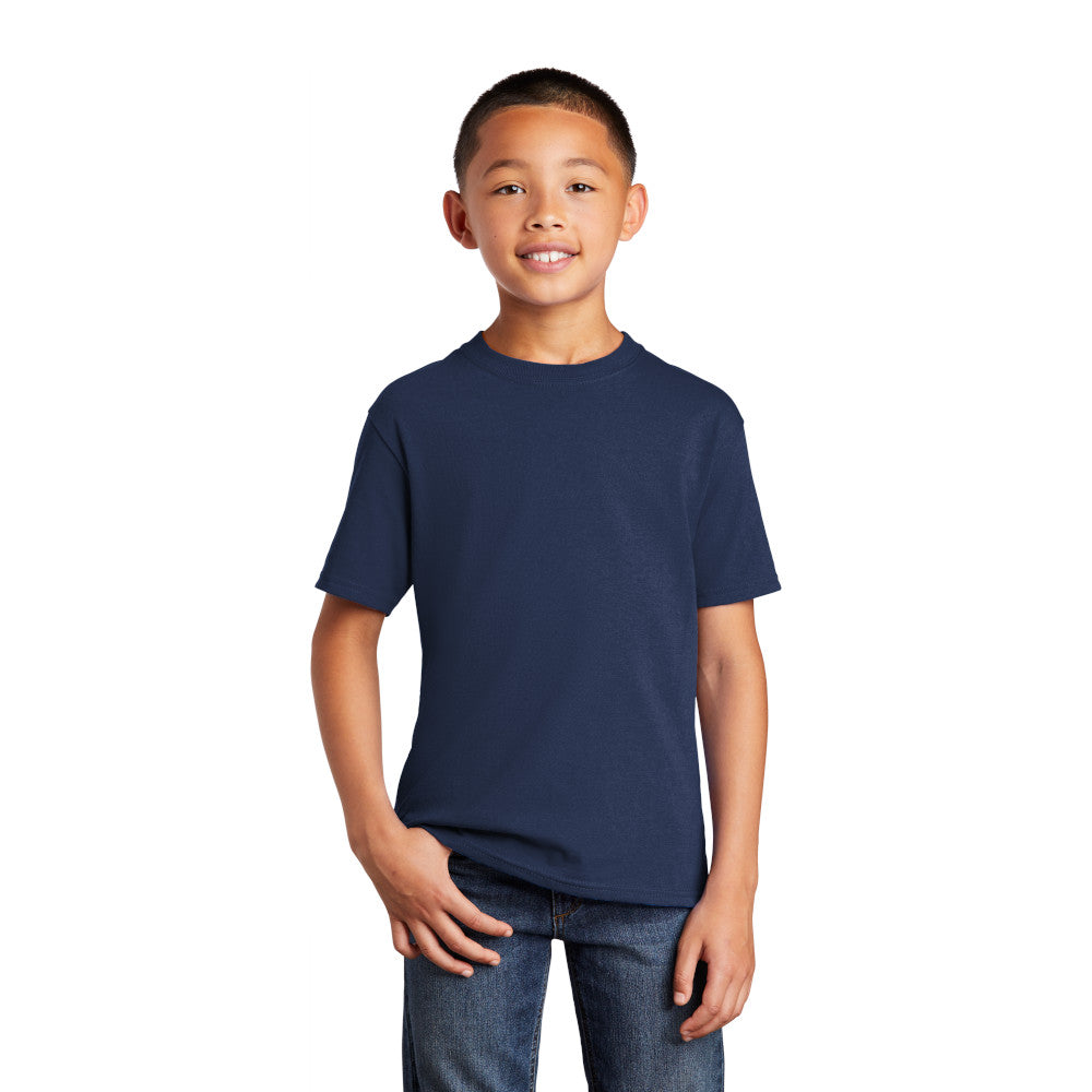 Port & Company Youth Core Cotton Tee Decorated