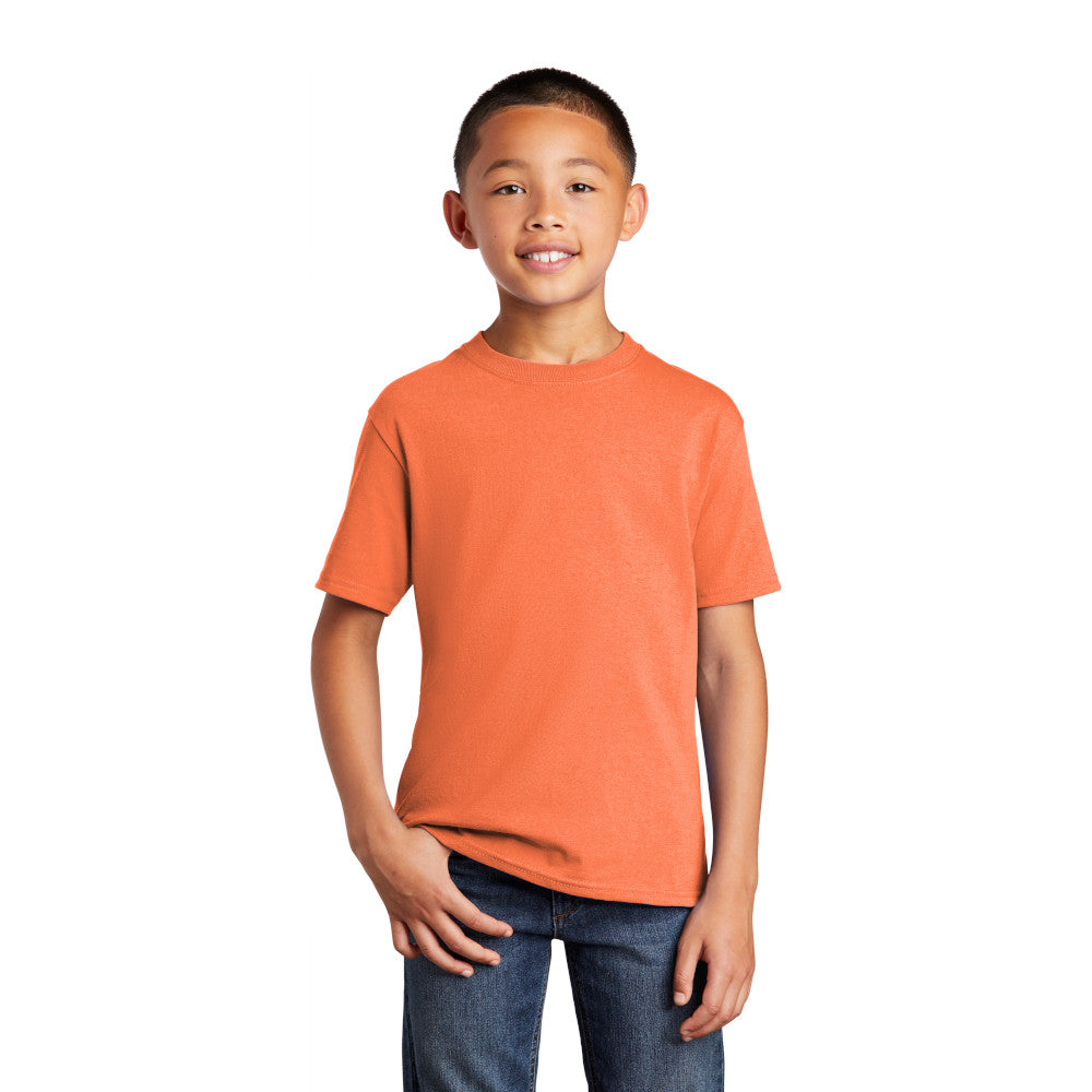 Port & Company Youth Core Cotton Tee Decorated