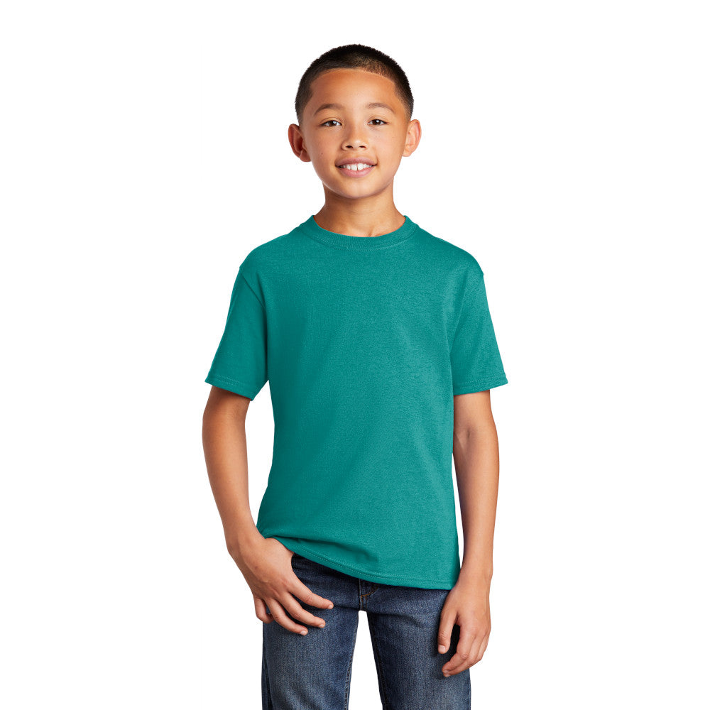Port & Company Youth Core Cotton Tee Decorated