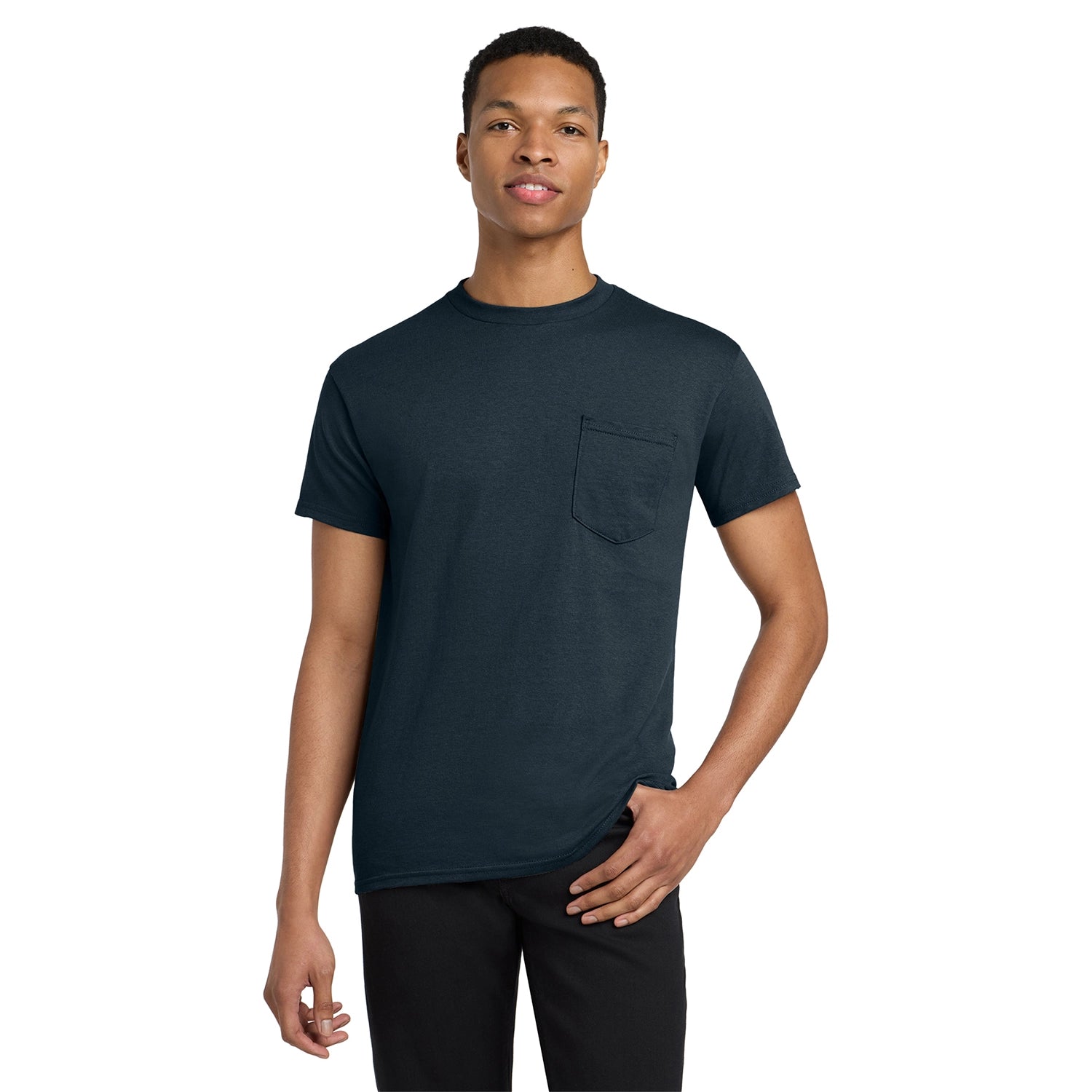 Gildan Decorated Heavy Cotton 100% Cotton Pocket TShirt