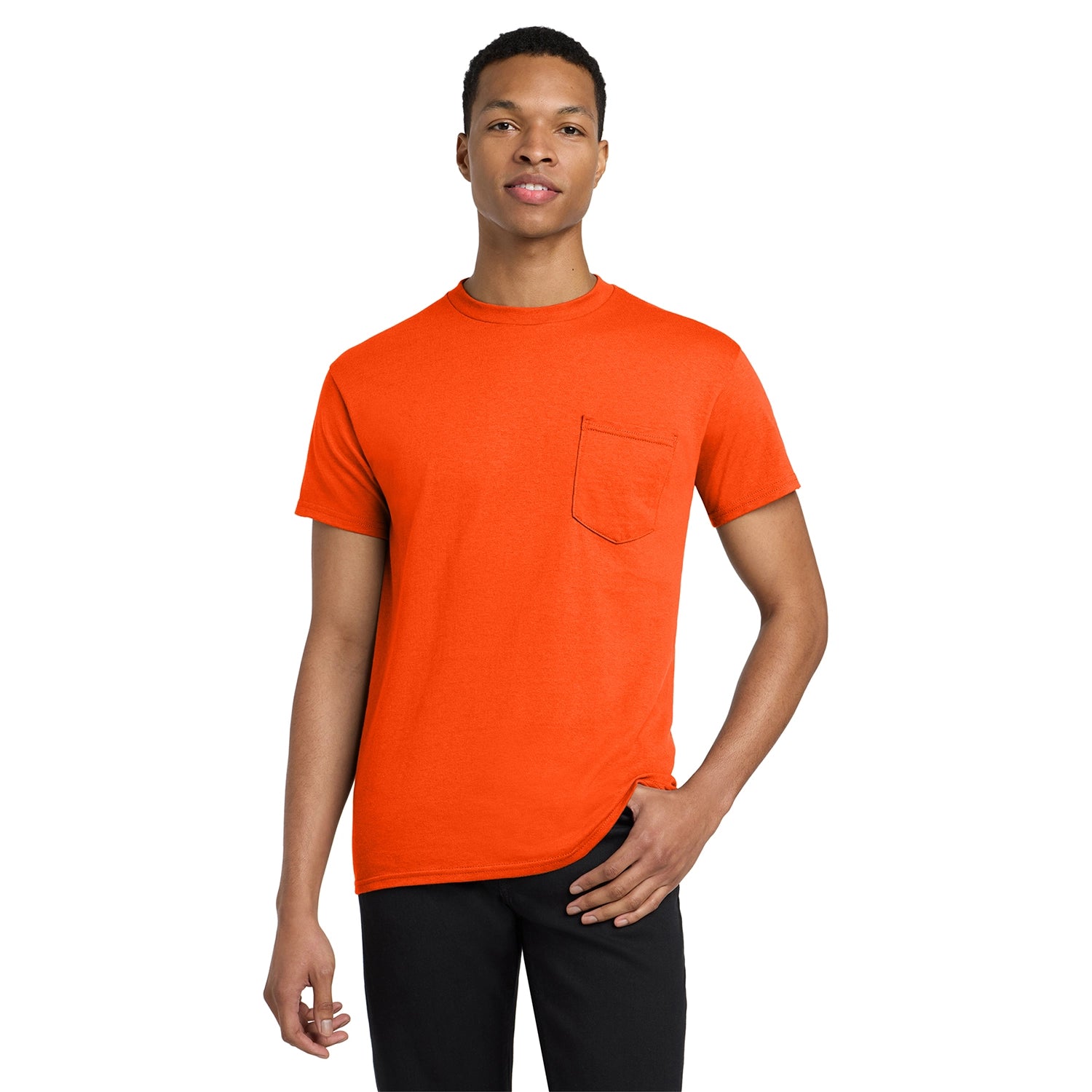 Gildan Decorated Heavy Cotton 100% Cotton Pocket TShirt