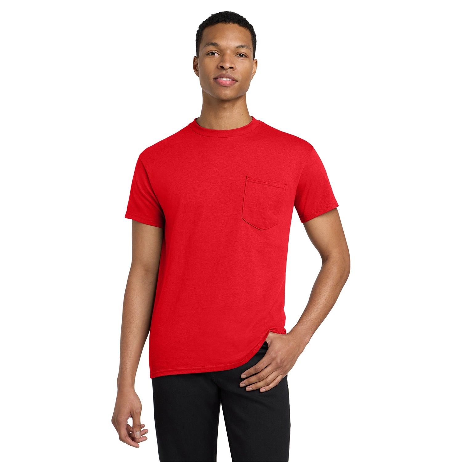 Gildan Decorated Heavy Cotton 100% Cotton Pocket TShirt