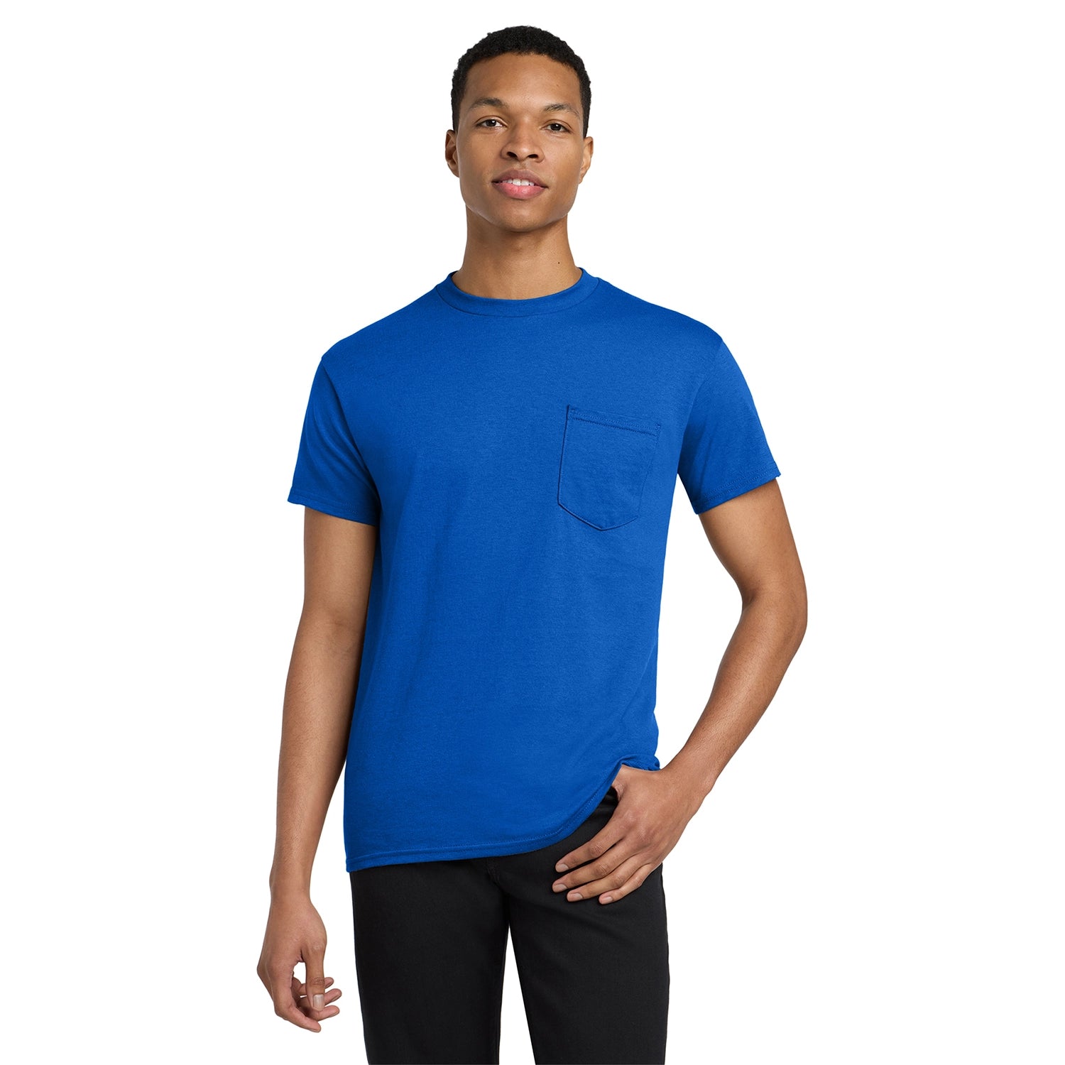 Gildan Decorated Heavy Cotton 100% Cotton Pocket TShirt