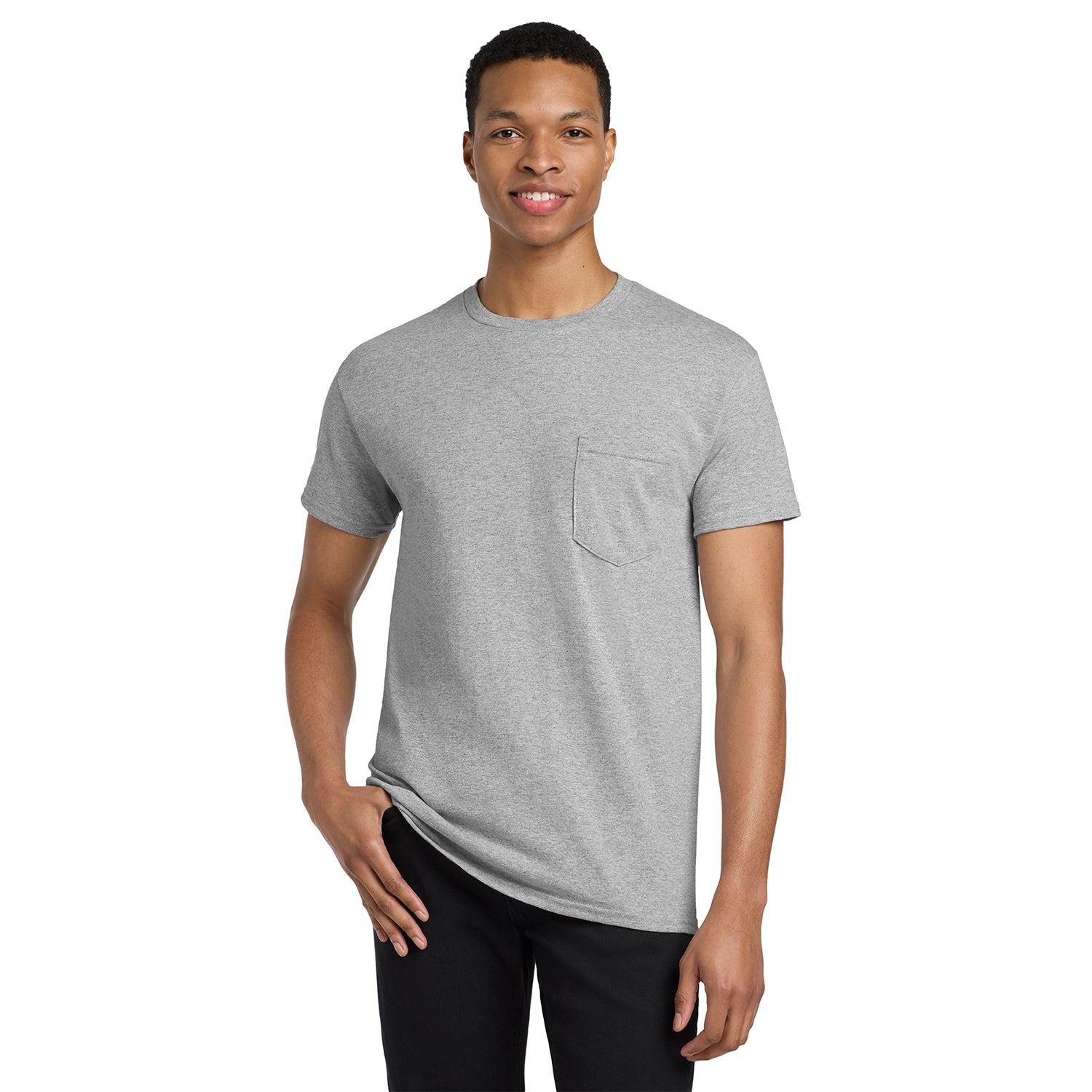 Gildan Decorated Heavy Cotton 100% Cotton Pocket TShirt