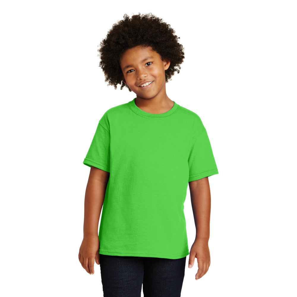 Gildan - Youth Heavy Cotton 100% Cotton T-Shirt Decorated