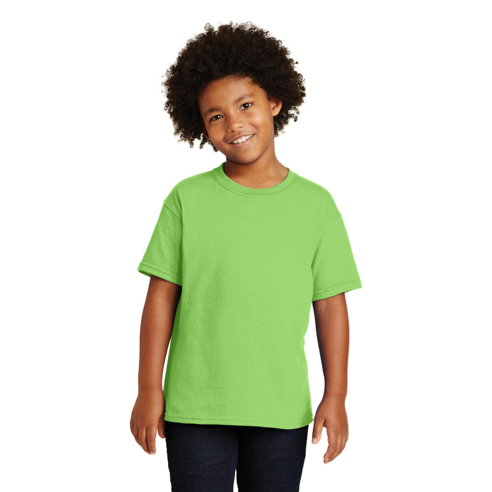 Gildan - Youth Heavy Cotton 100% Cotton T-Shirt Decorated