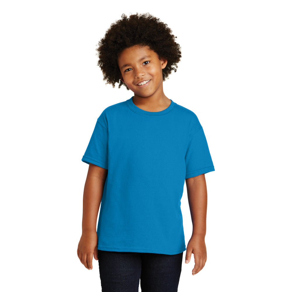 Gildan - Youth Heavy Cotton 100% Cotton T-Shirt Decorated