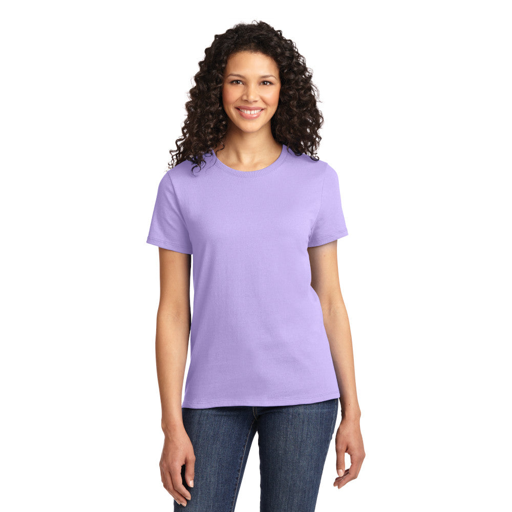 Port & Company Women's Essential Tee Decorated - Navy Blue