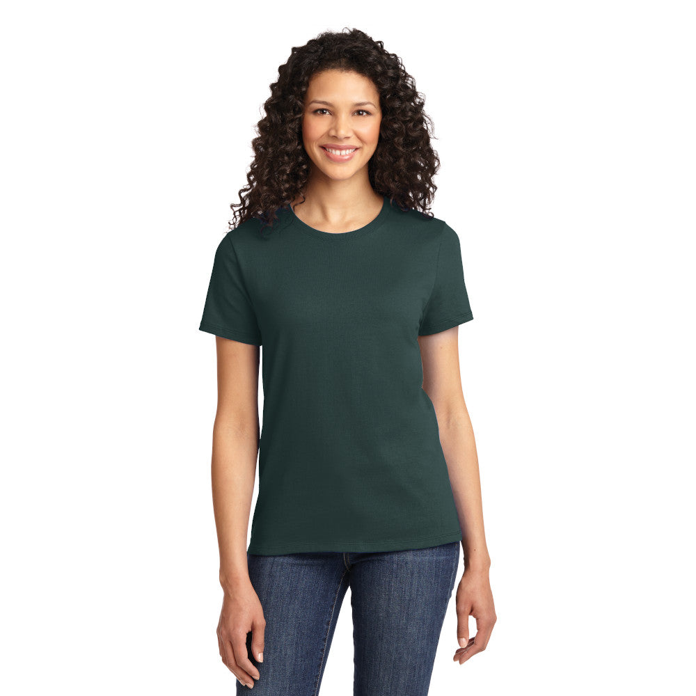 Port & Company Women's Essential Tee Decorated - Kelly Green