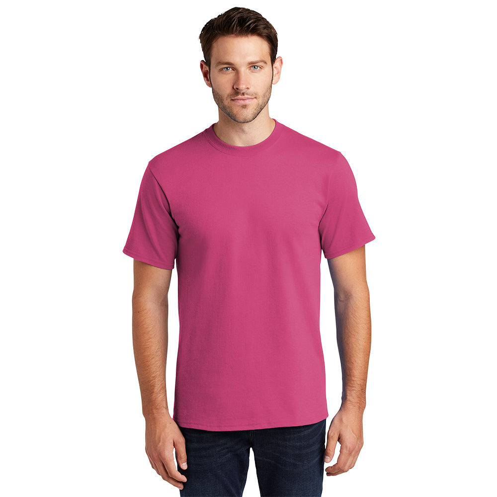 Port & Company Essential Tee Decorated - Sand Brown
