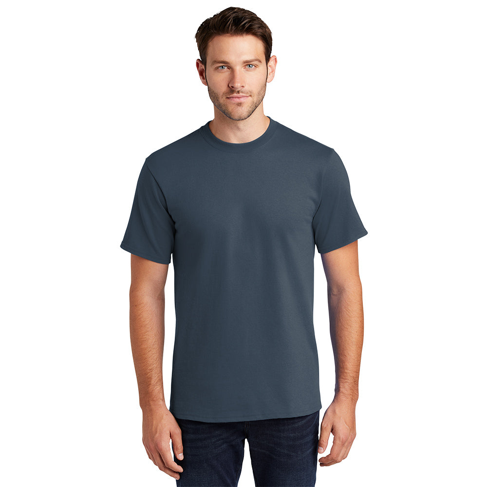 Port & Company Essential Tee Decorated - Sapphire Blue