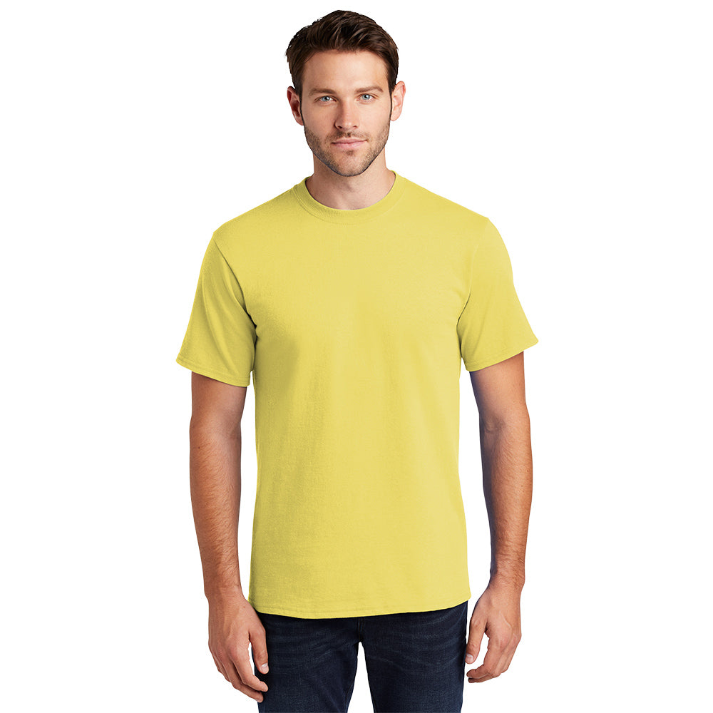 Port & Company Essential Tee Decorated - White