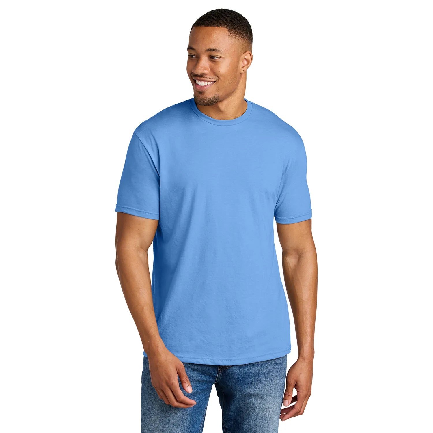 Gildan Softstyle CVC Tee Decorated - Cocoa Brown Mist