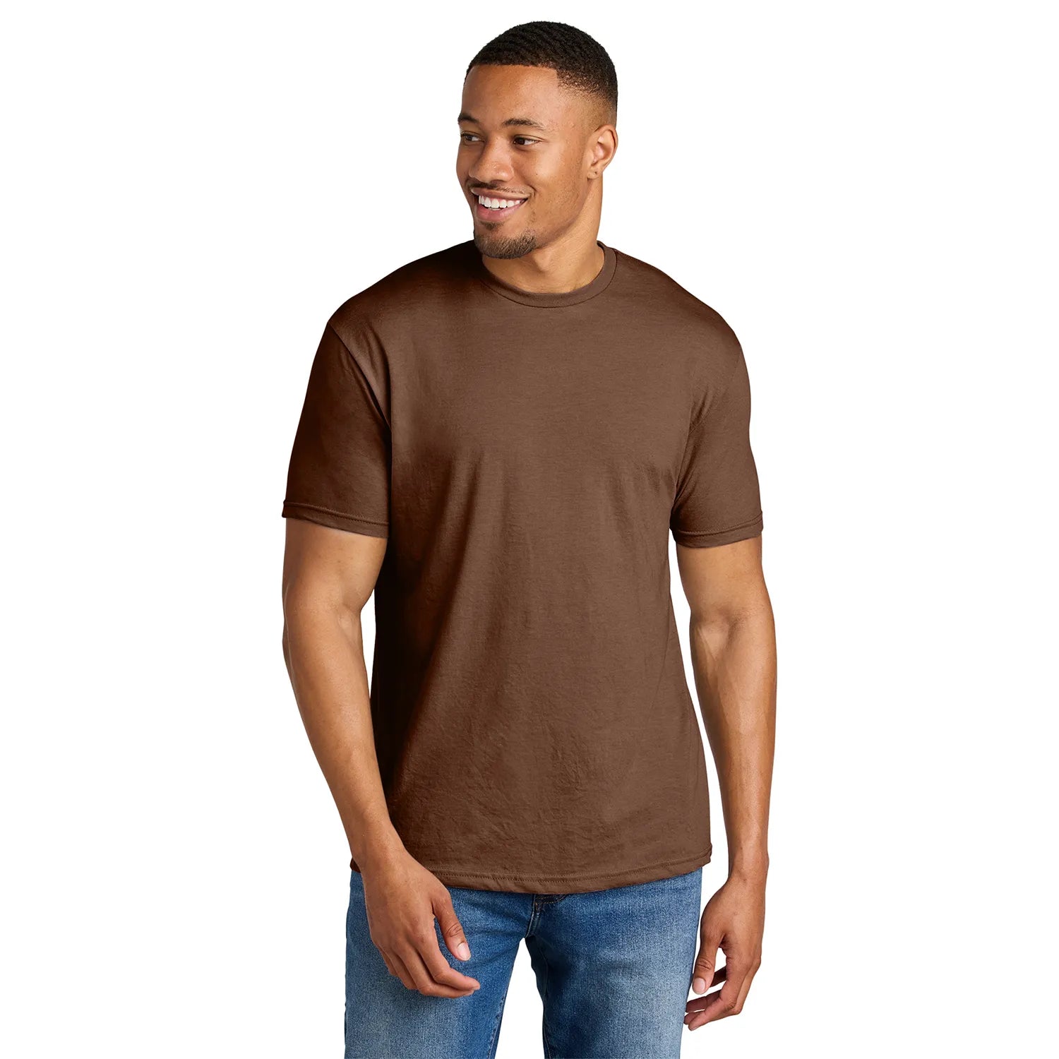 Gildan Softstyle CVC Tee Decorated - Dark Grey Heather