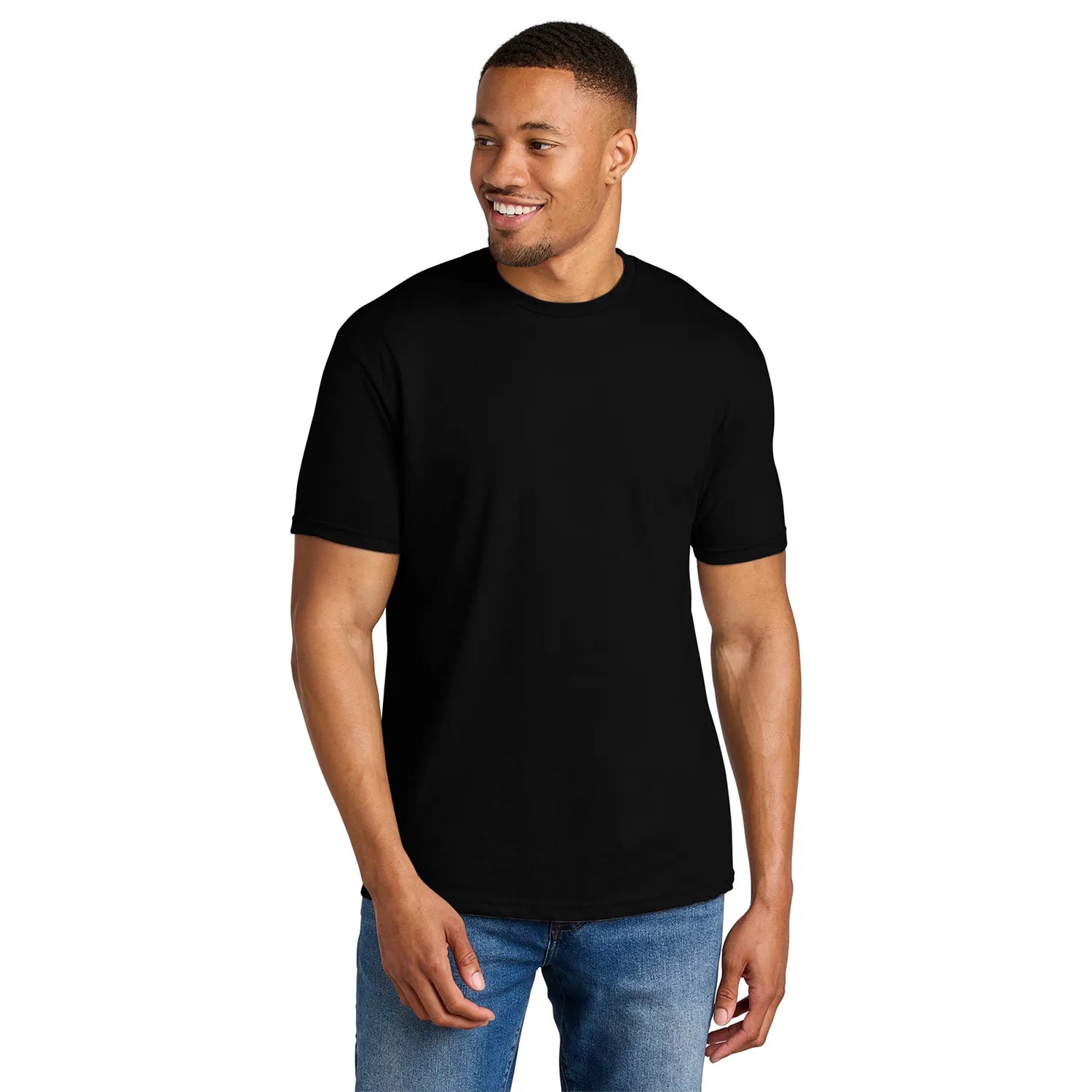 Gildan Softstyle CVC Tee Decorated - Pitch Black