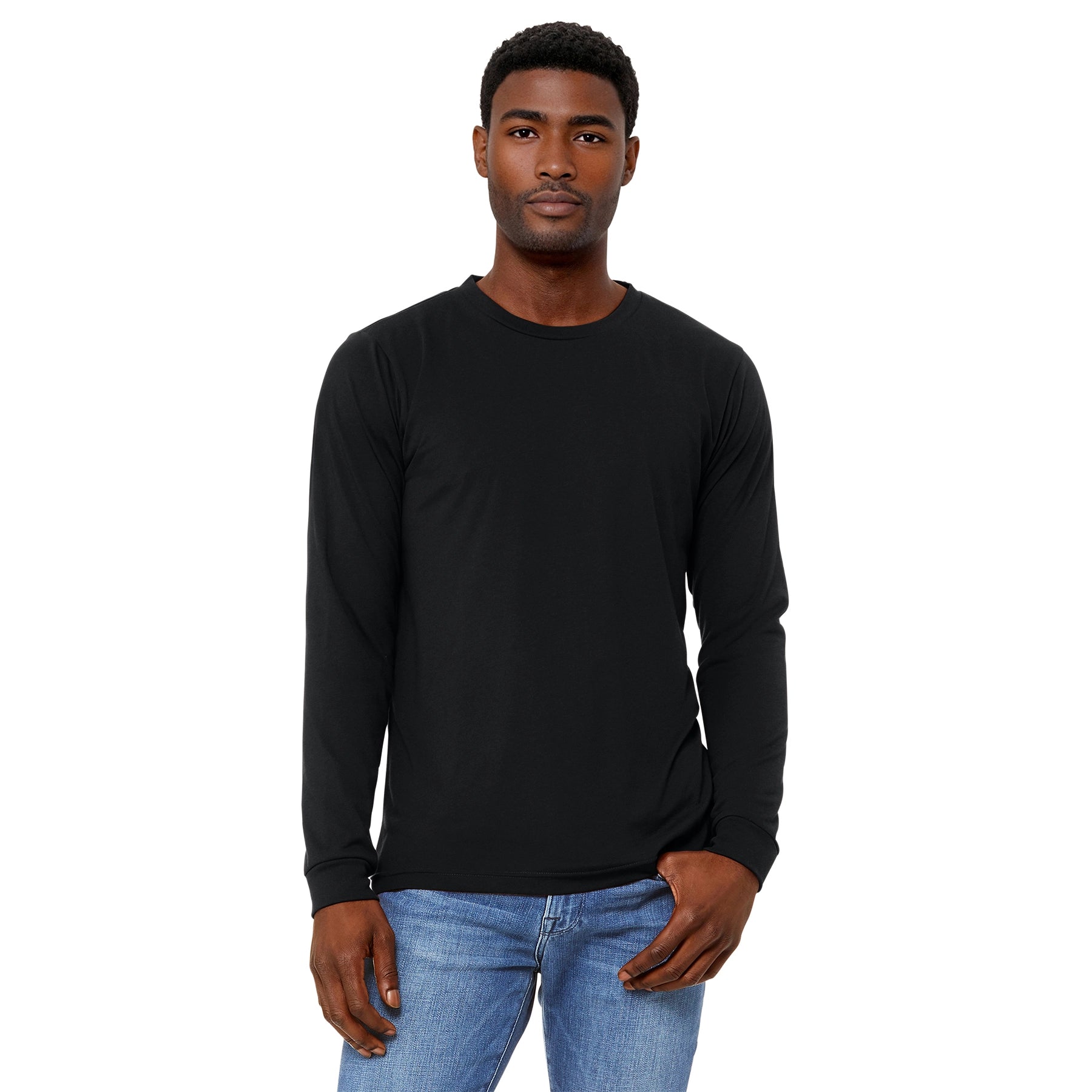 BELLA+CANVAS Decorated Unisex Triblend Long Sleeve Tee