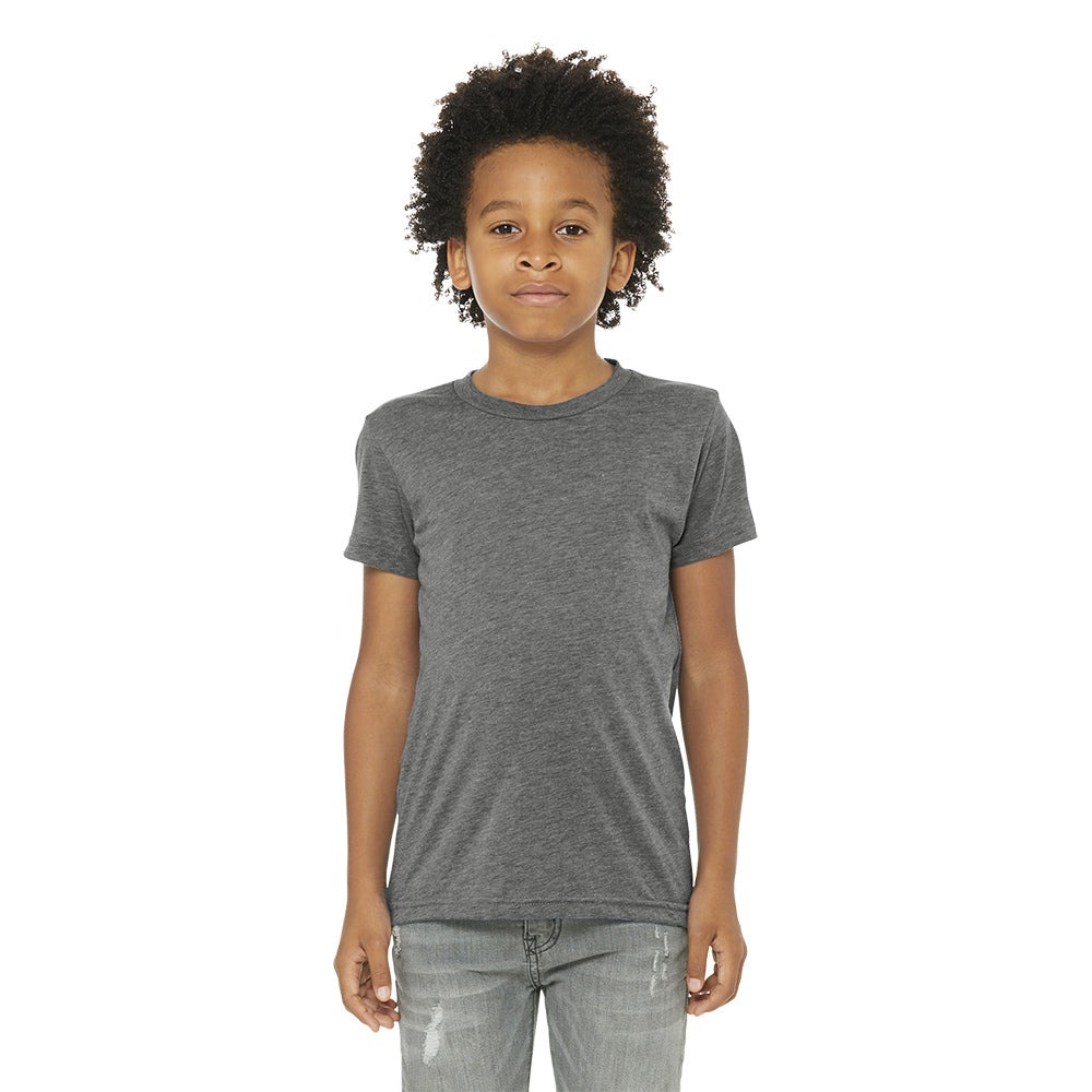 BELLA+CANVAS Youth Triblend Short Sleeve Tee Decorated