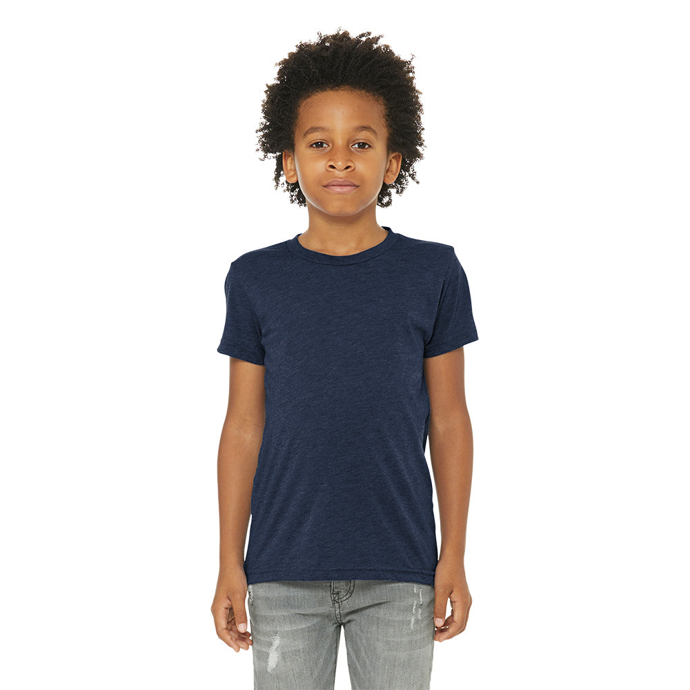BELLA+CANVAS Youth Triblend Short Sleeve Tee Decorated