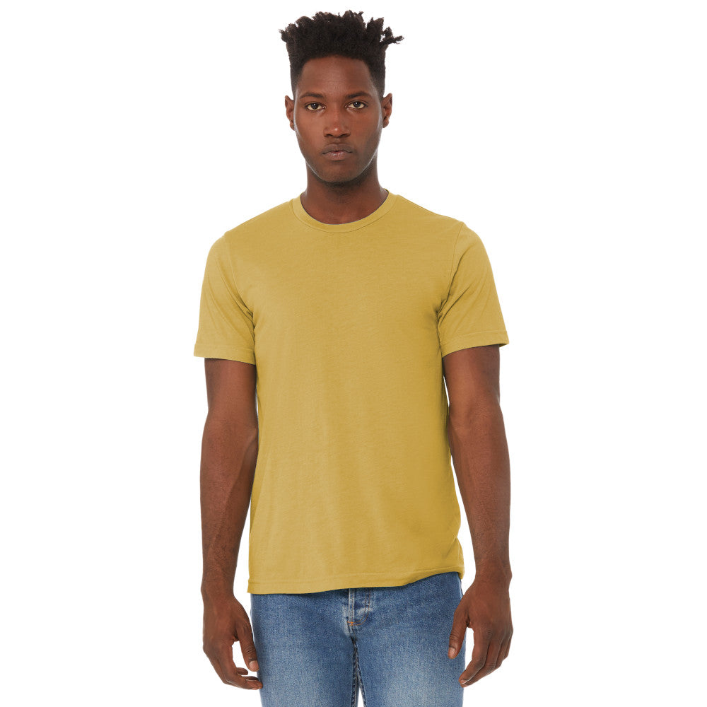 BELLA+CANVAS Unisex Triblend Short Sleeve Tee Decorated - Navy Blue Triblend