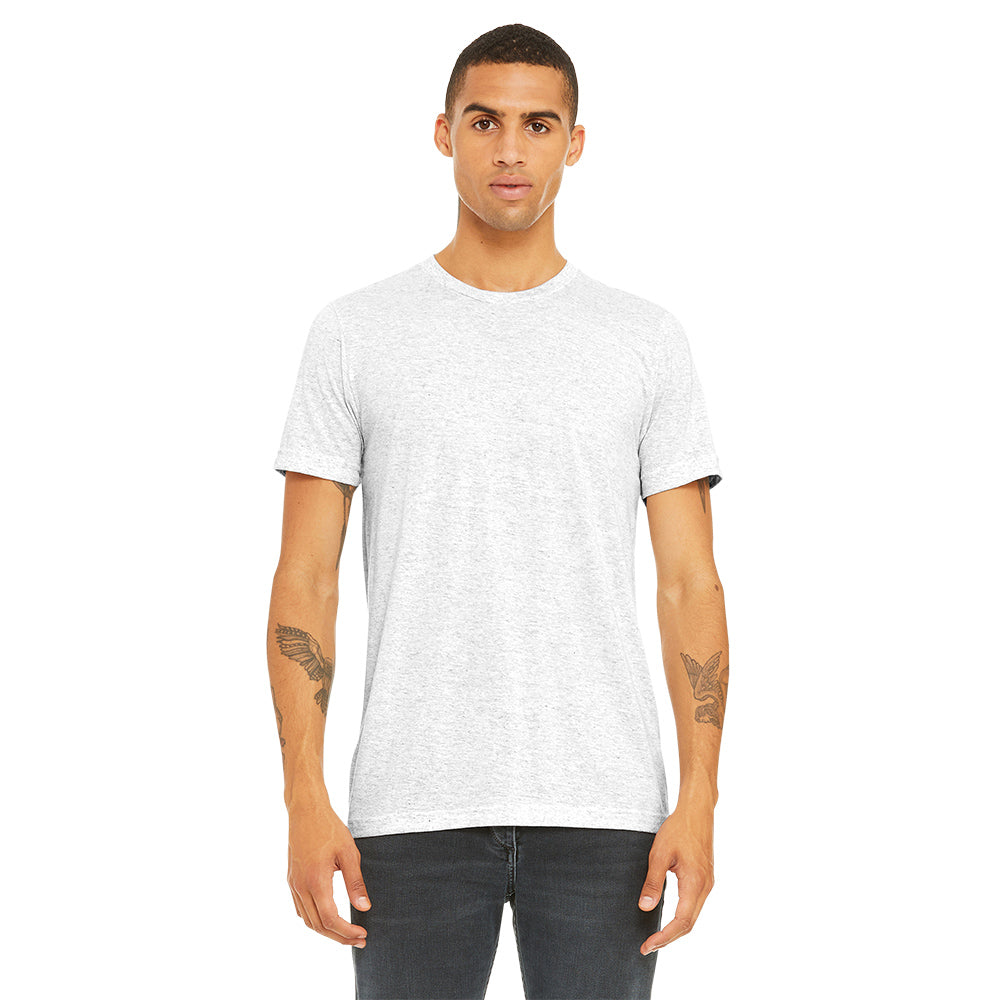 BELLA+CANVAS Unisex Triblend Short Sleeve Tee Decorated - Yellow Gold Triblend