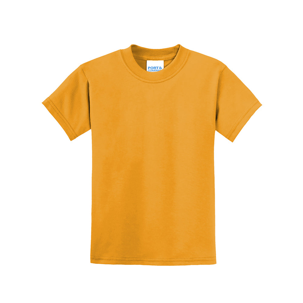 Port & Company Youth Core Blend Tee Decorated