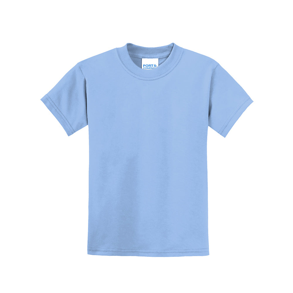 Port & Company Youth Core Blend Tee Decorated
