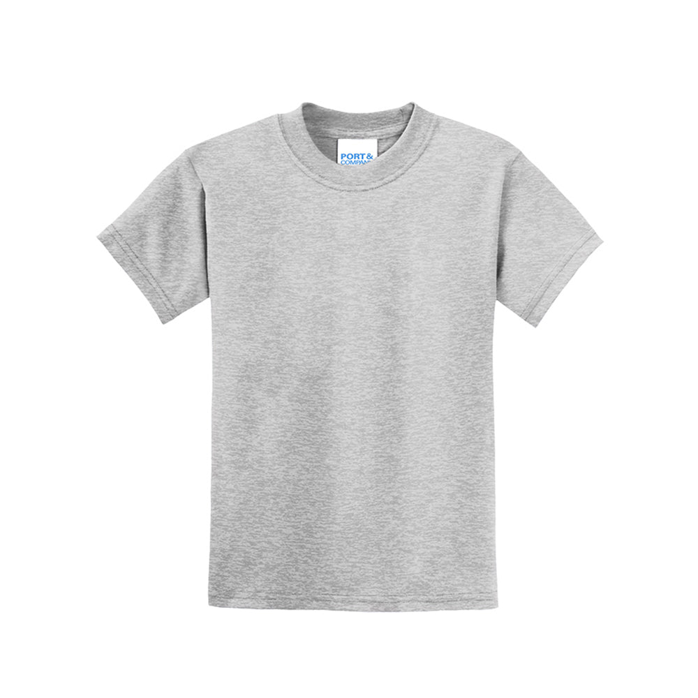 Port & Company Youth Core Blend Tee Decorated