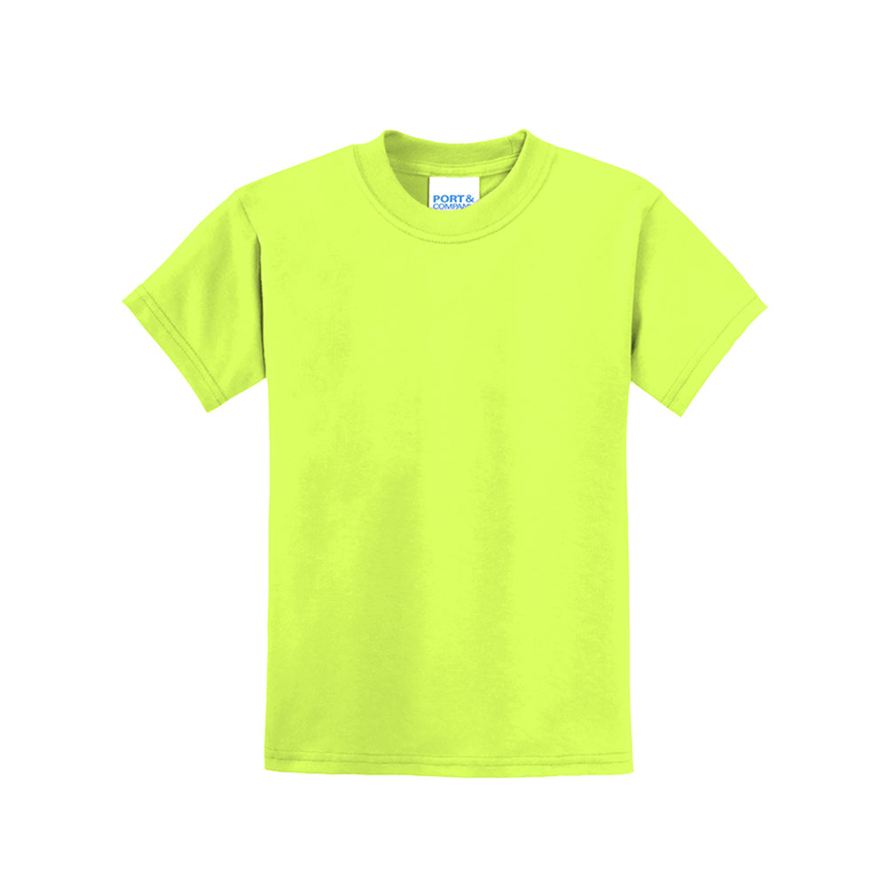 Port & Company Youth Core Blend Tee Decorated
