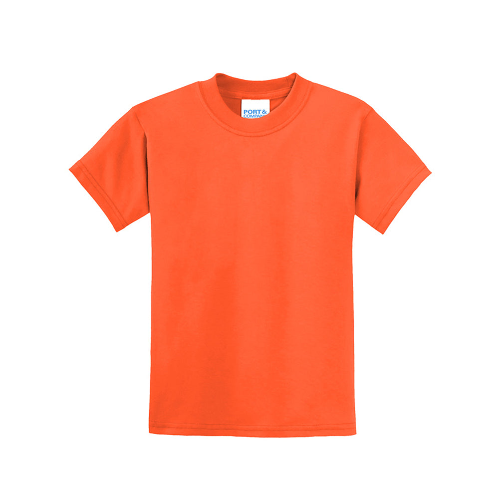 Port & Company Youth Core Blend Tee Decorated