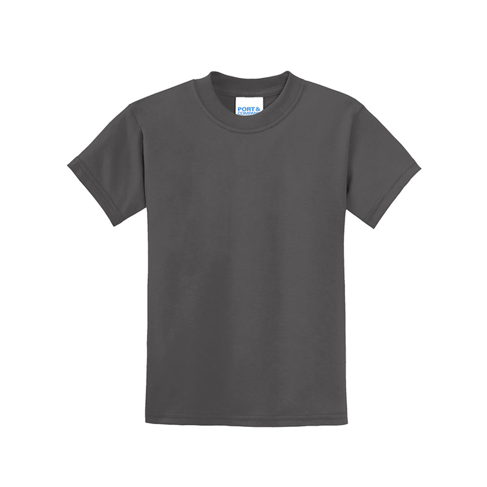 Port & Company Youth Core Blend Tee Decorated