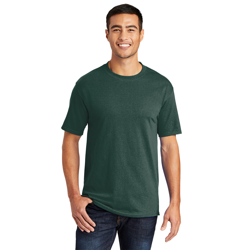 Port & Company Core Blend Tee Decorated - Dark Green