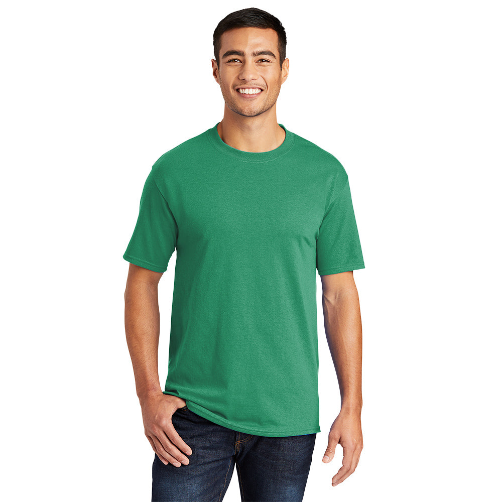 Port & Company Core Blend Tee Decorated - Kelly Green