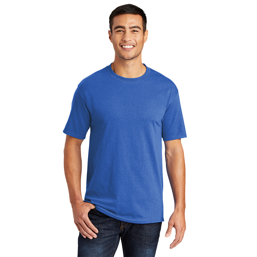 Port & Company Core Blend Tee Decorated - Royal Blue
