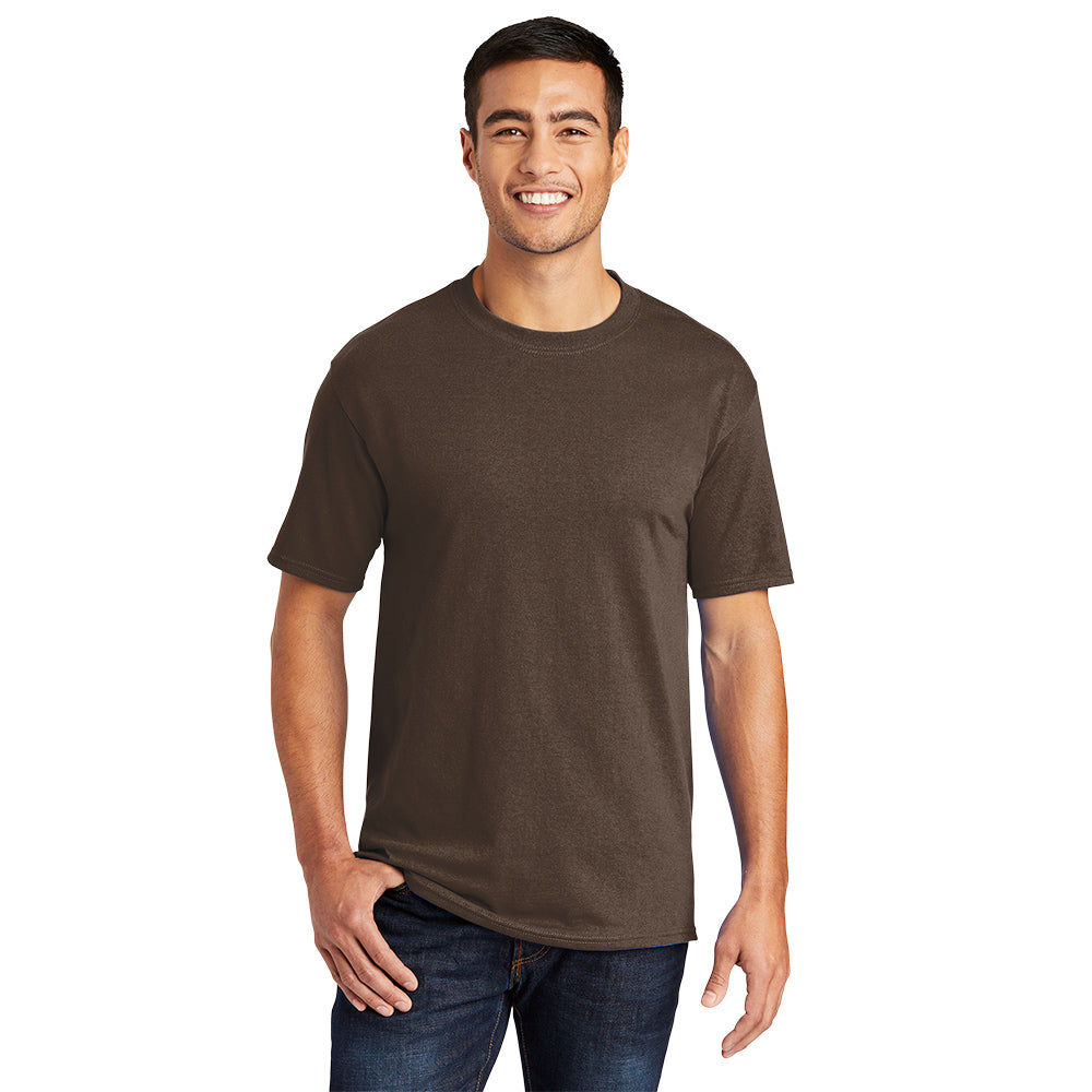 Port & Company Core Blend Tee Decorated - Brown
