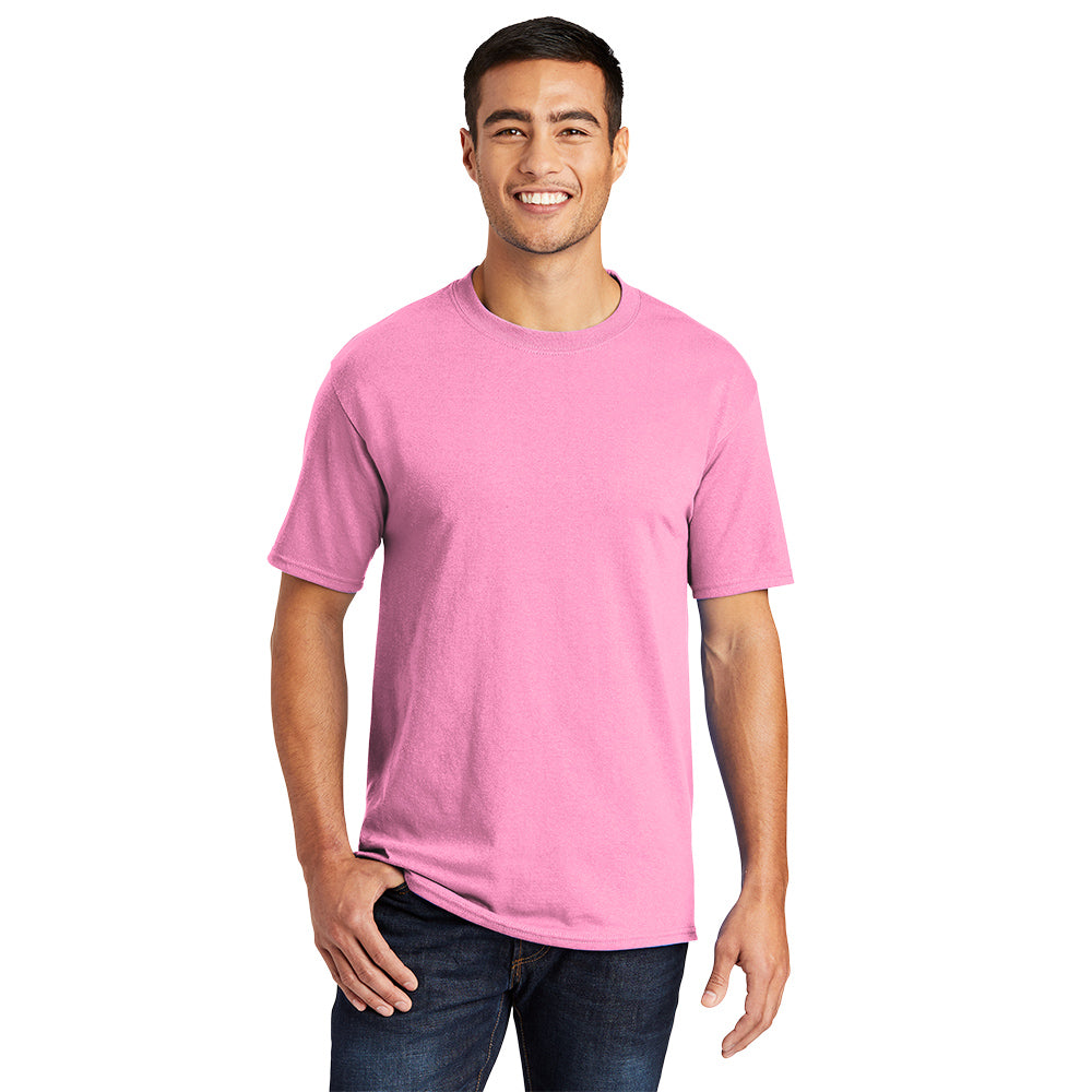 Port & Company Core Blend Tee Decorated - Candy Pink