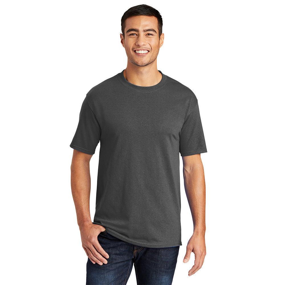 Port & Company Core Blend Tee Decorated - Charcoal Grey