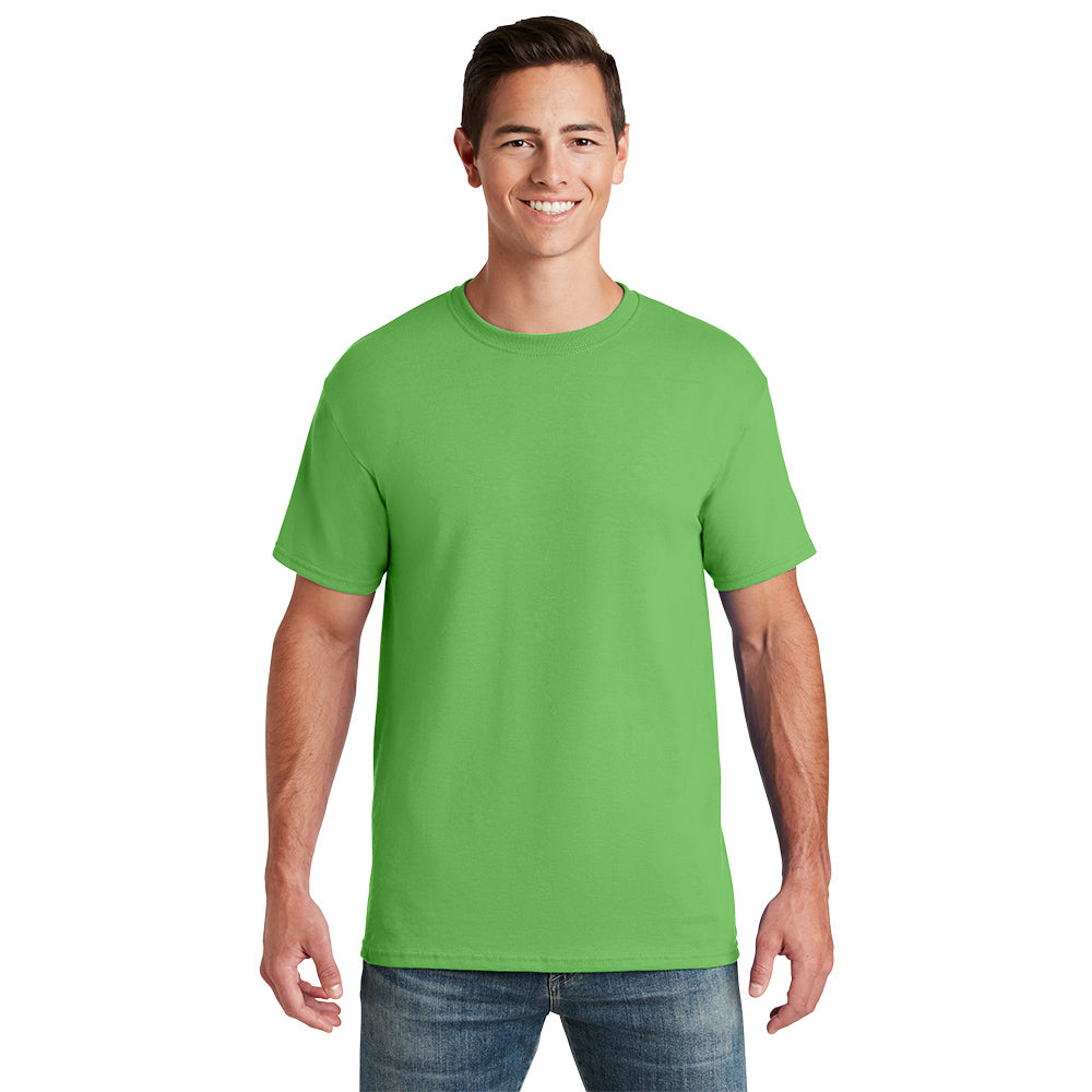 Jerzees - Dri-Power 50/50 Cotton/Poly T-Shirt Decorated - Kiwi Green