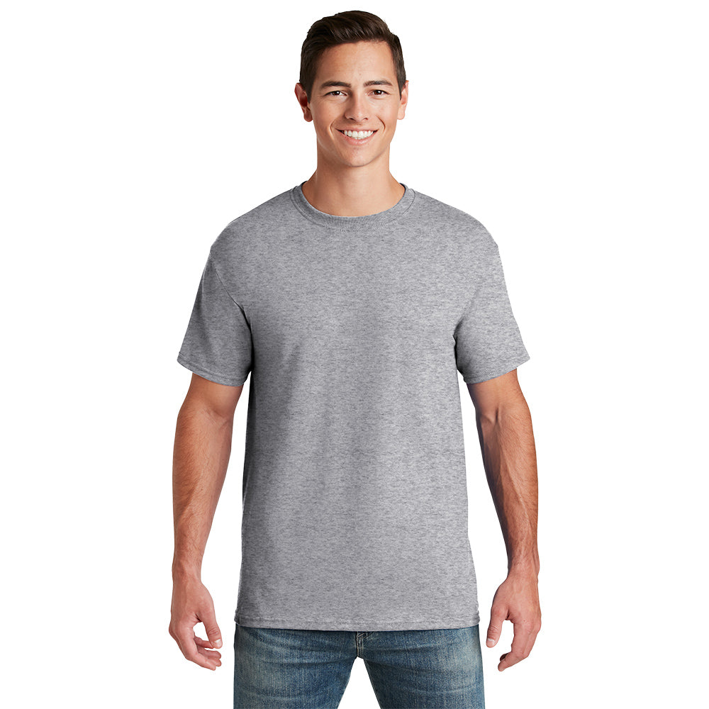 Jerzees - Dri-Power 50/50 Cotton/Poly T-Shirt Decorated - Athletic Grey Heather