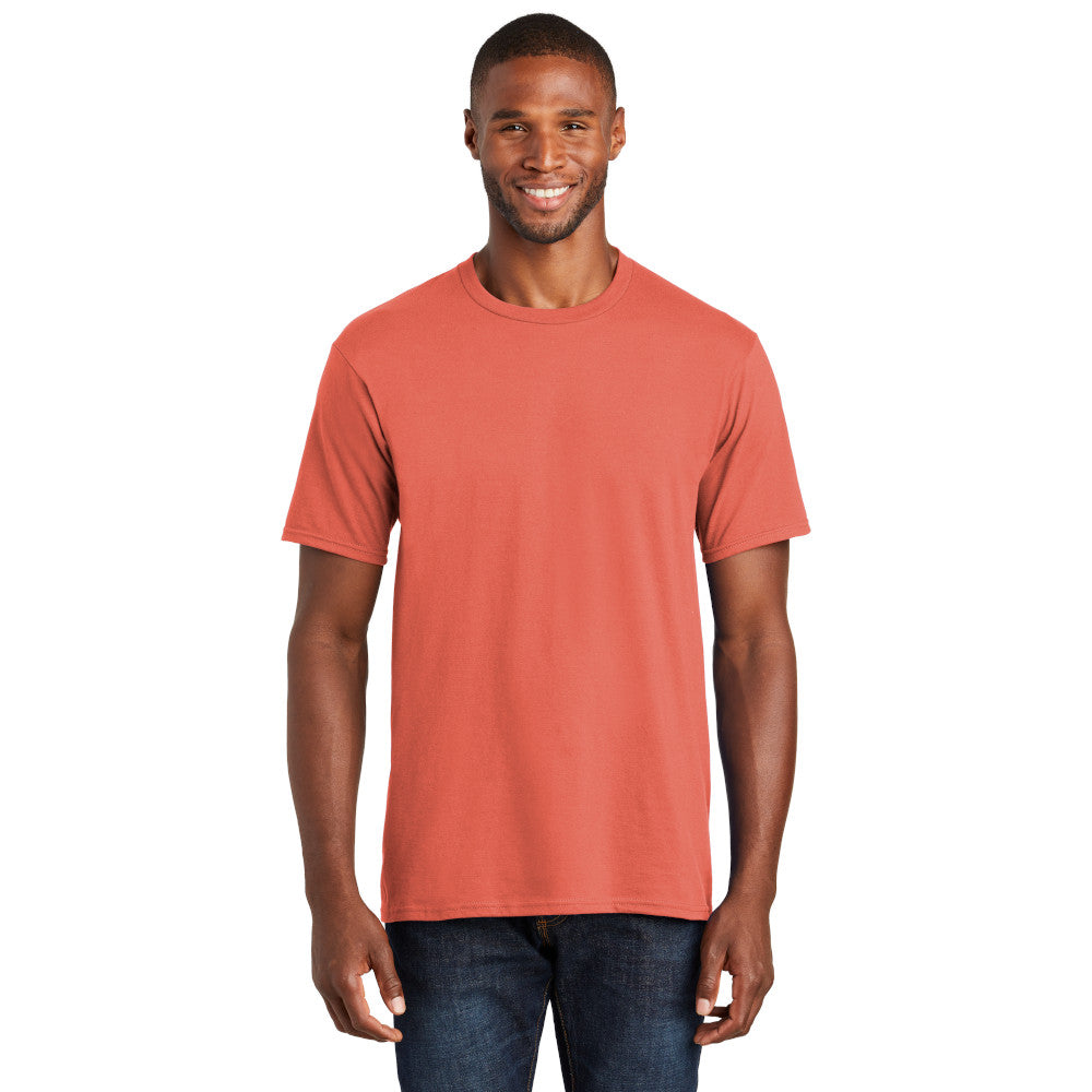 Port & Company Fan Favorite Tee Decorated - Dark Chocolate Brown