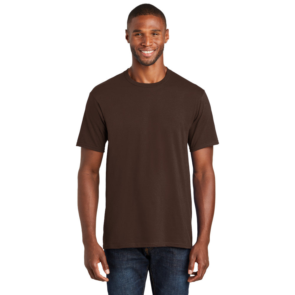 Port & Company Fan Favorite Tee Decorated - Dark Heather Grey