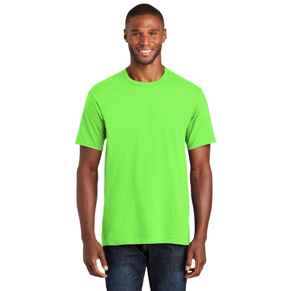 Port & Company Fan Favorite Tee Decorated - Forest Green