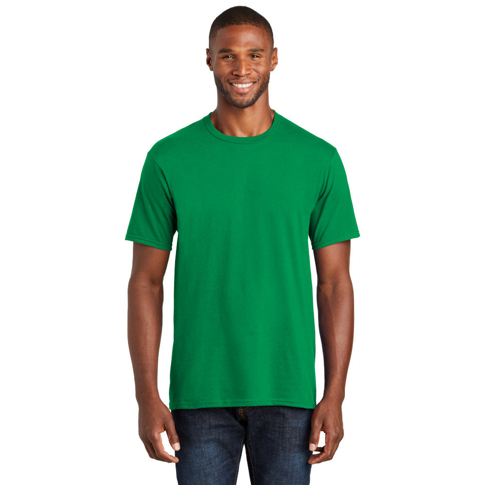 Port & Company Fan Favorite Tee Decorated - Athletic Maroon Red