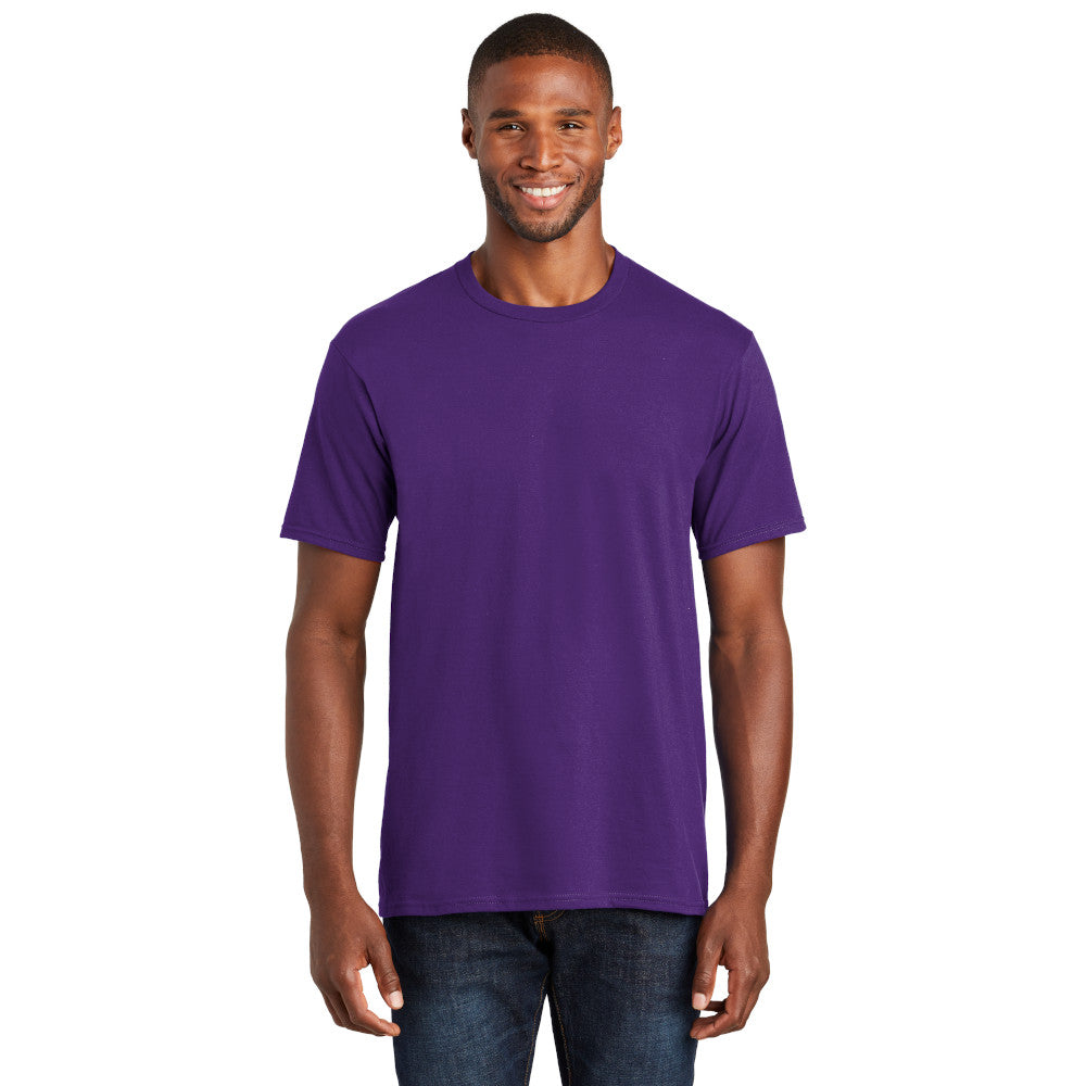 Port & Company Fan Favorite Tee Decorated - Team Teal Blue