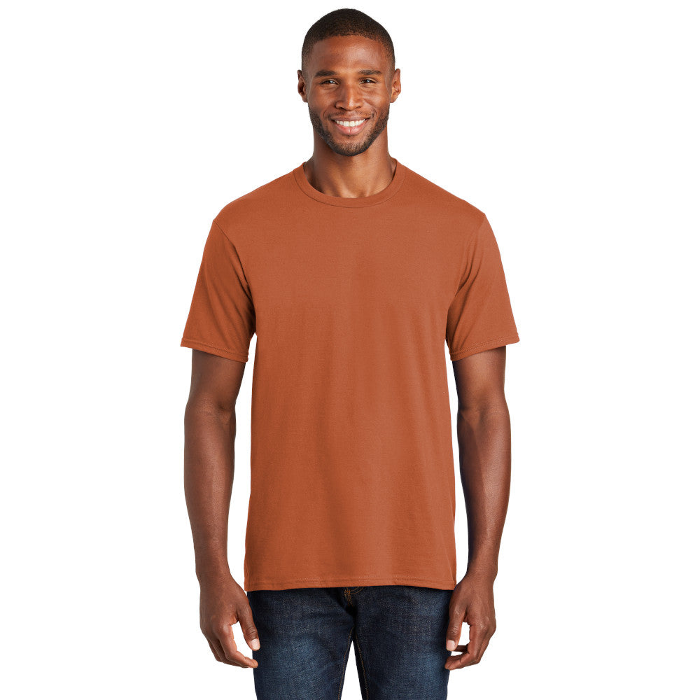 Port & Company Fan Favorite Tee Decorated - Tidal Wave Blue