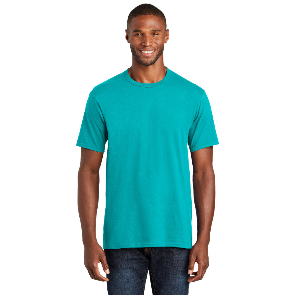 Port & Company Fan Favorite Tee Decorated - Bright Gold