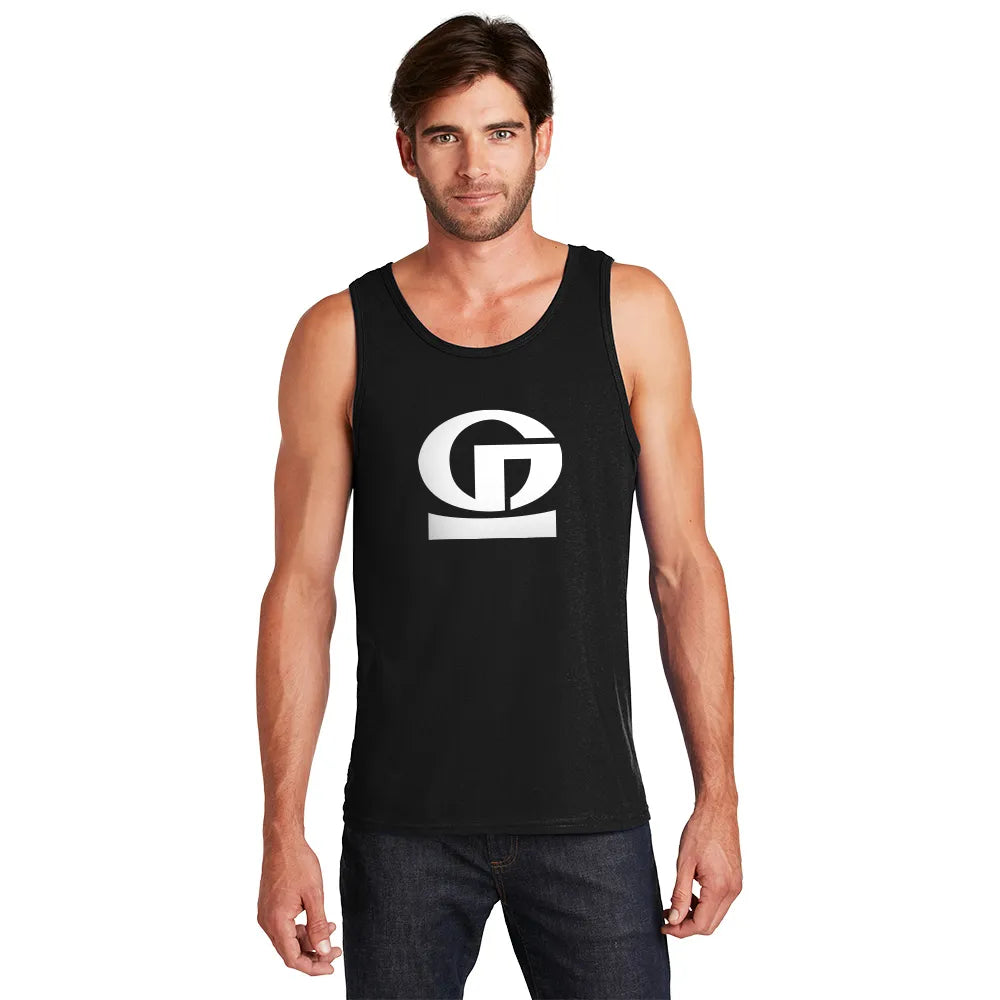 District The Concert Tank Decorated - Black