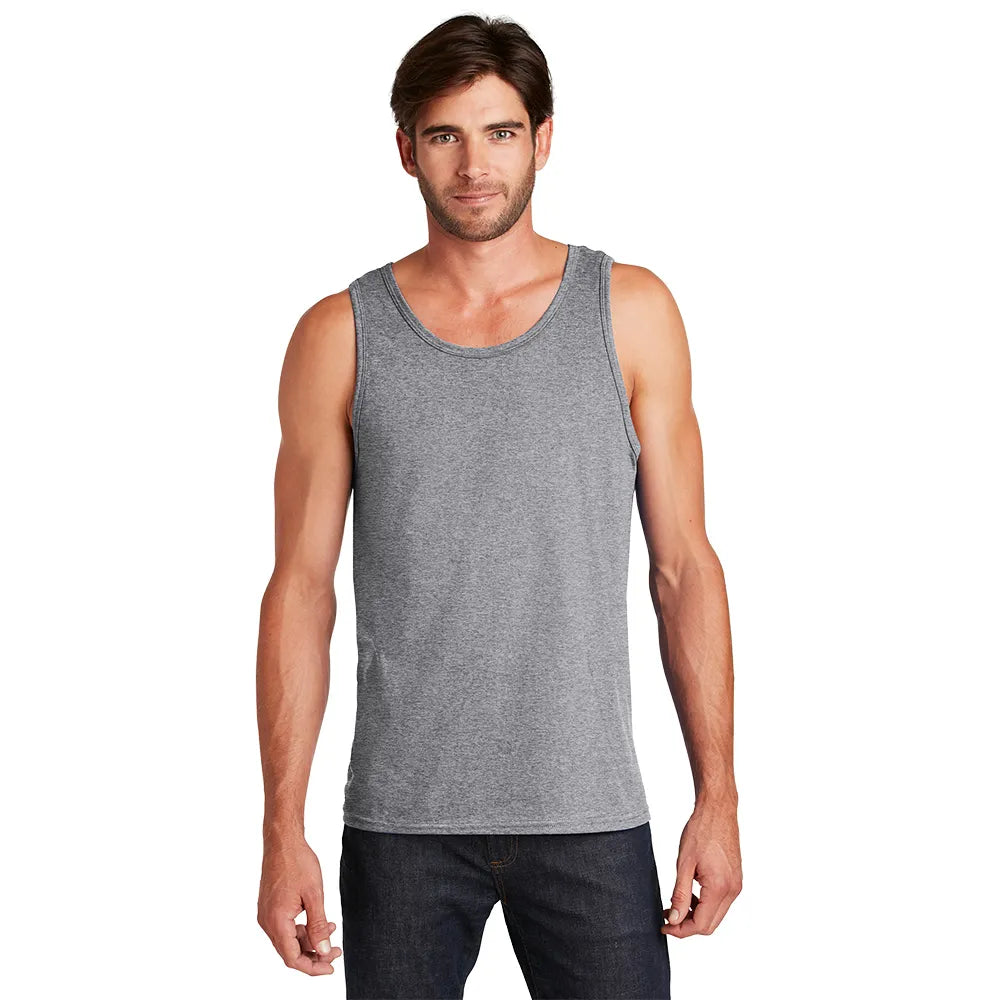 District The Concert Tank Decorated - Heathered Navy Blue