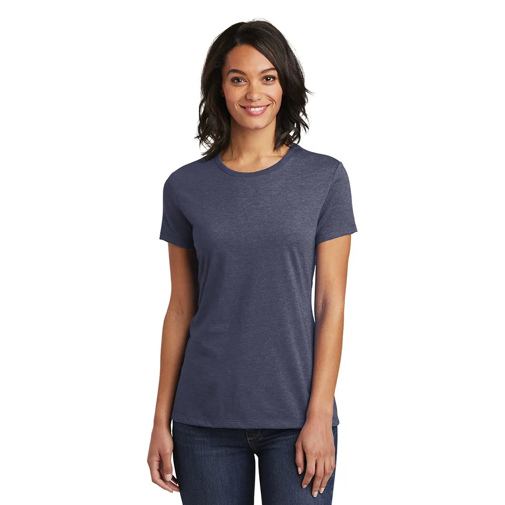 District Women’s Very Important Tee Decorated - Heathered Navy Blue