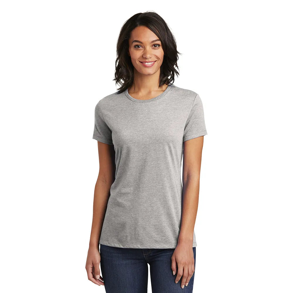District Women’s Very Important Tee Decorated - Light Heather Grey
